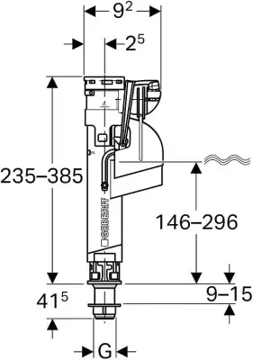 PLOVAK VERTIKA.MES.3/8 TIP 360