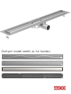 ACO SHOWERDRAIN C 885+TILE REŠ