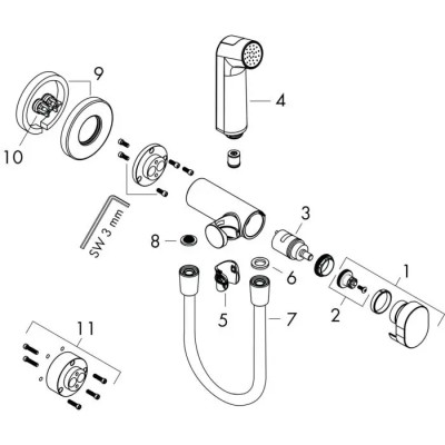 HIGIJENSKI SET BRONZA 29232140