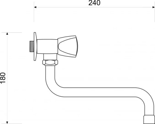 BAT.HLADNA VODA ZIDN.MH-9012L