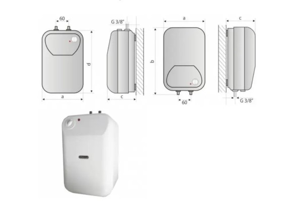 BOJLER PLATINUM 10L NM INOX